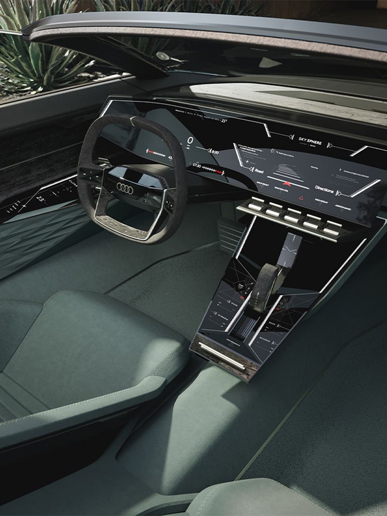 Passenger seat in the Audi skysphere