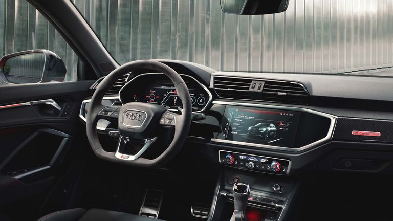  Interior of the Audi RS Q3 Sportback